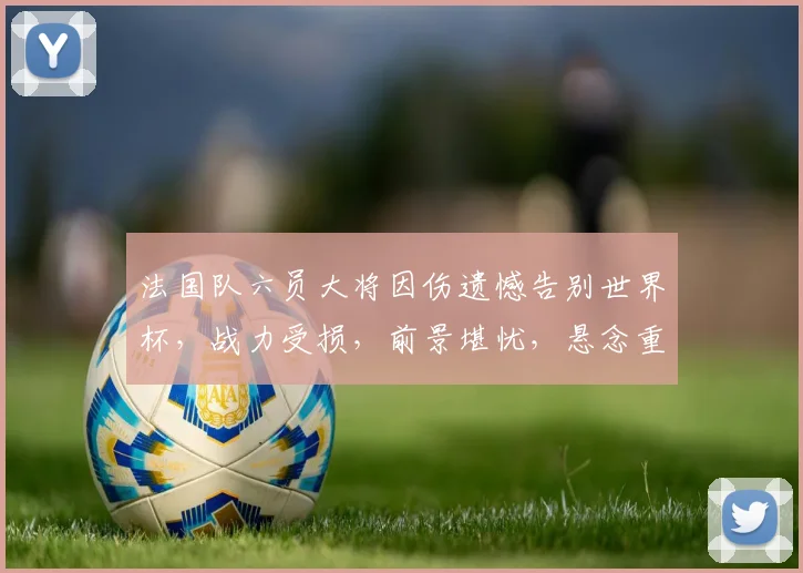 法国队六员大将因伤遗憾告别世界杯，战力受损，前景堪忧，悬念重重